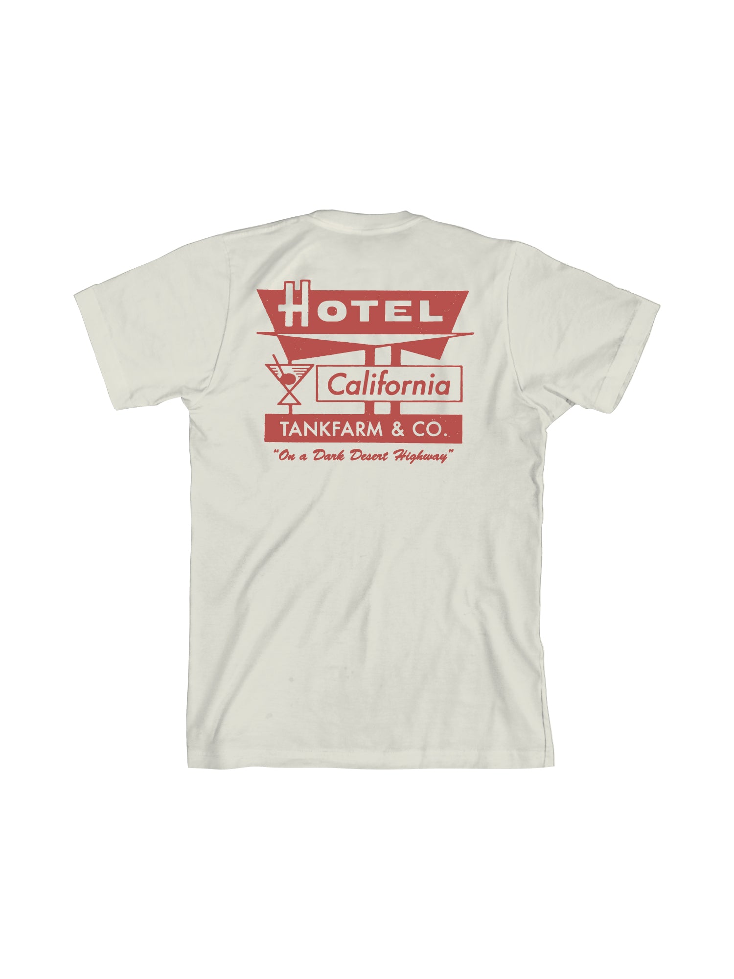 HOTEL CALIFORNIA - WHITE - Tankfarm & Co.